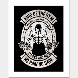 King Of The Gym Posters and Art